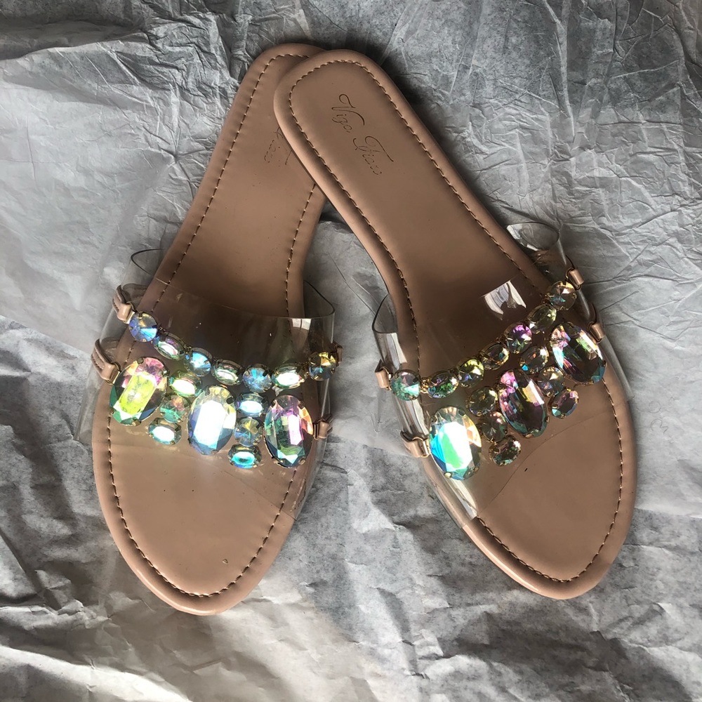Crystal sandals
